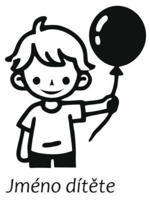 Dítě v autě - kluk