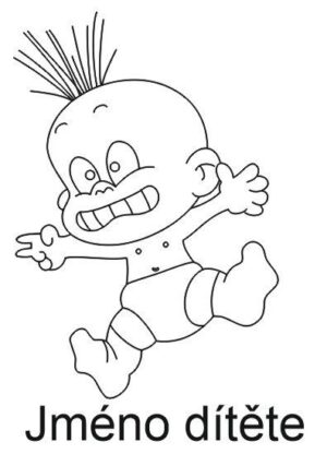 Samolepka Dítě v autě - kluk 2