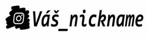 Instagram s přezdívkou 3